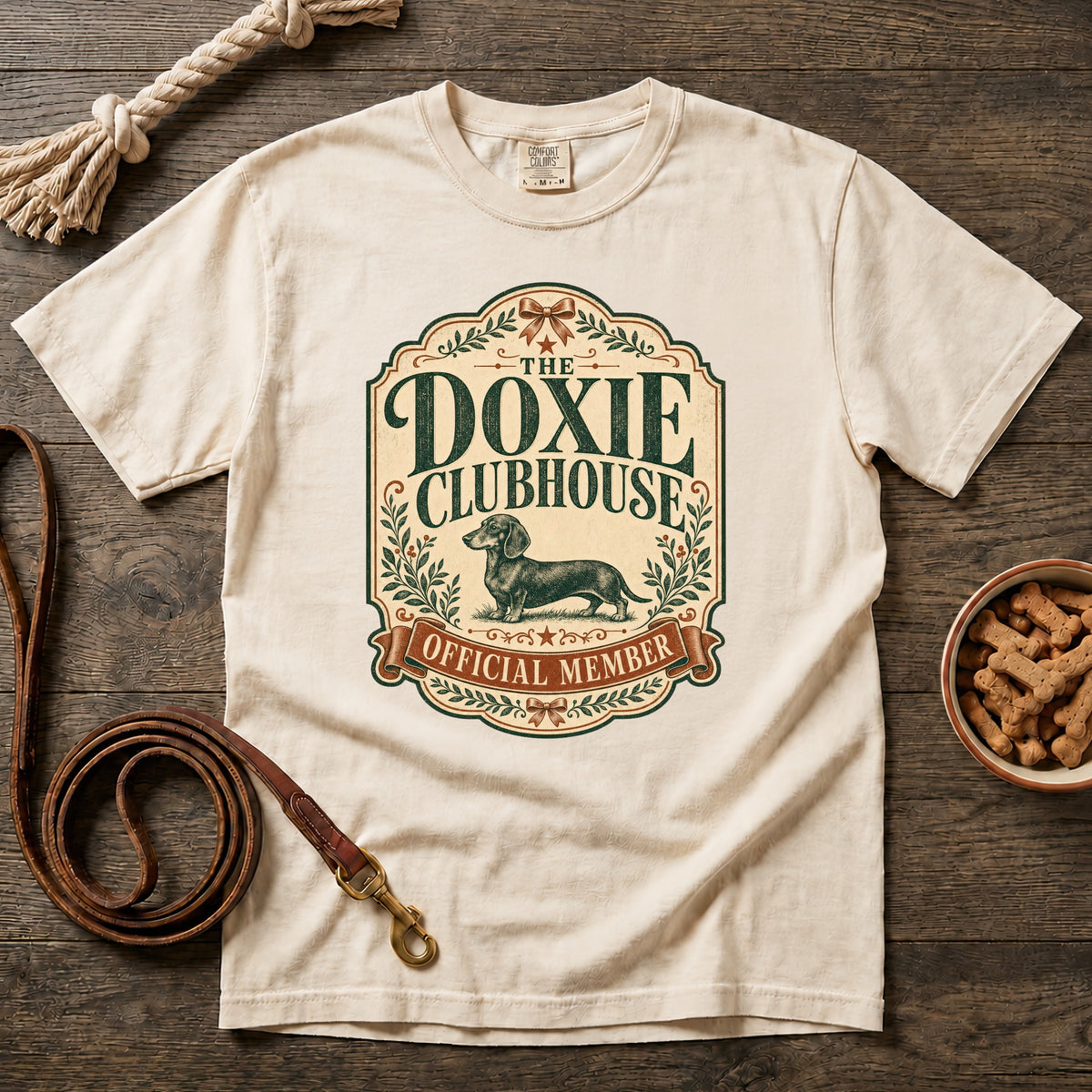 The Doxie Clubhouse Official Member T-Shirt