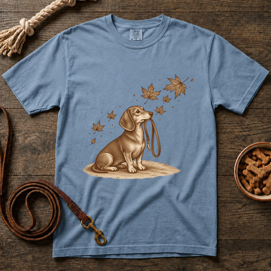 Autumn Walk Dachshund T-Shirt