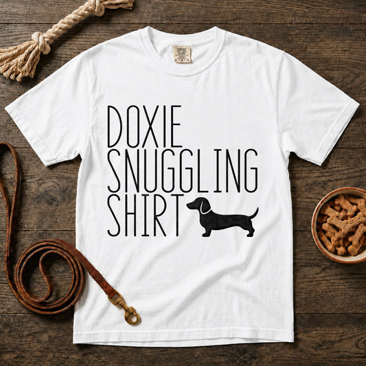 Doxie Snuggling Shirt T-Shirt
