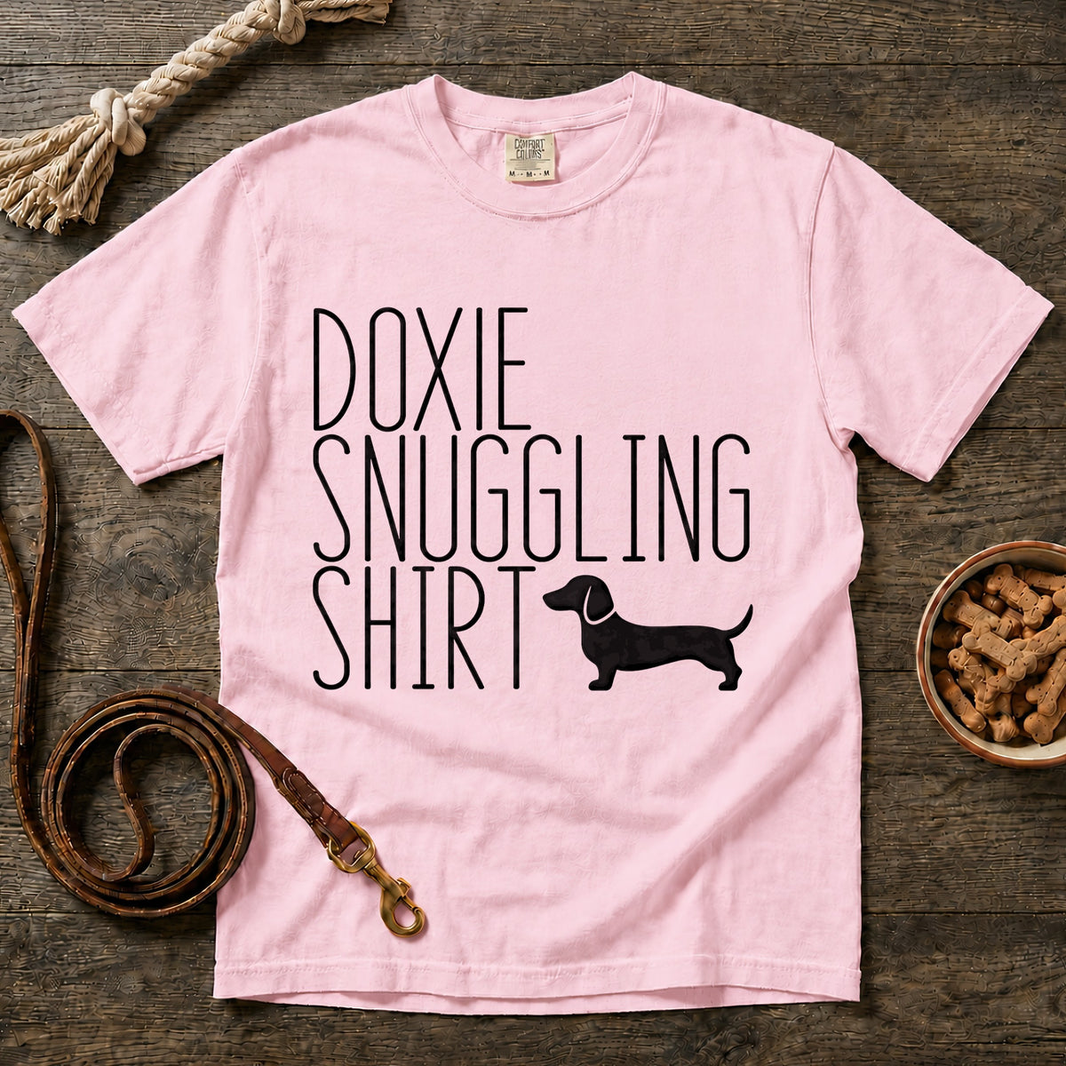 Doxie Snuggling Shirt T-Shirt