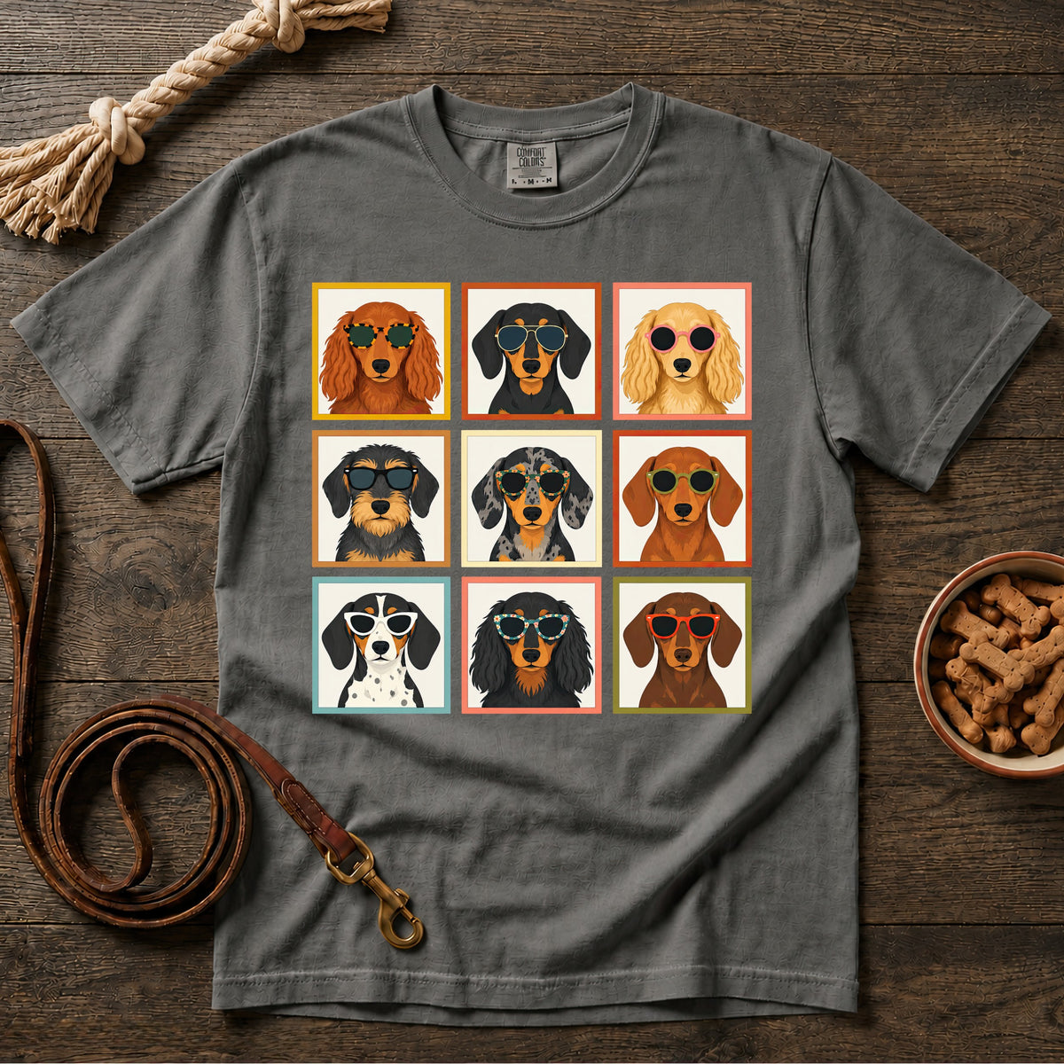 Cool Doxies in Shades T-Shirt