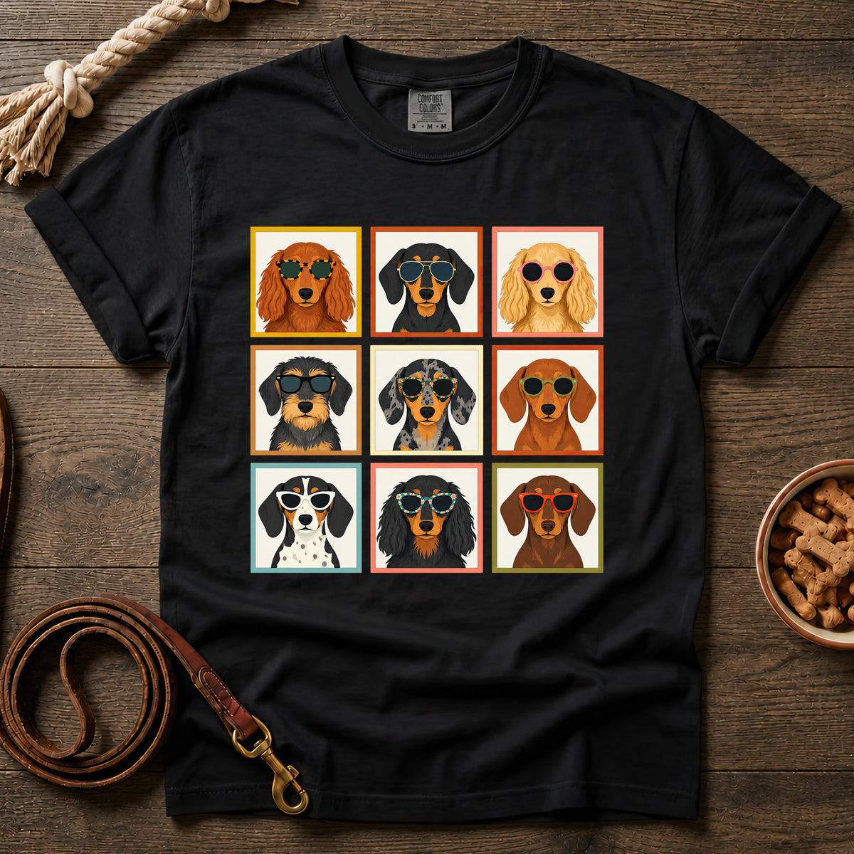Cool Doxies in Shades T-Shirt