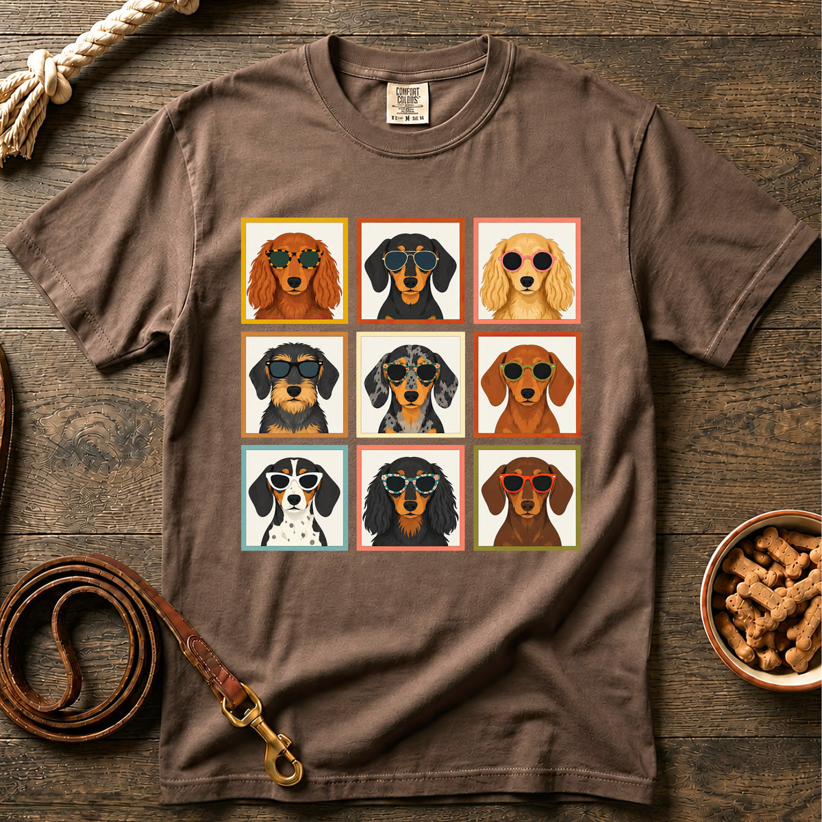 Cool Doxies in Shades T-Shirt