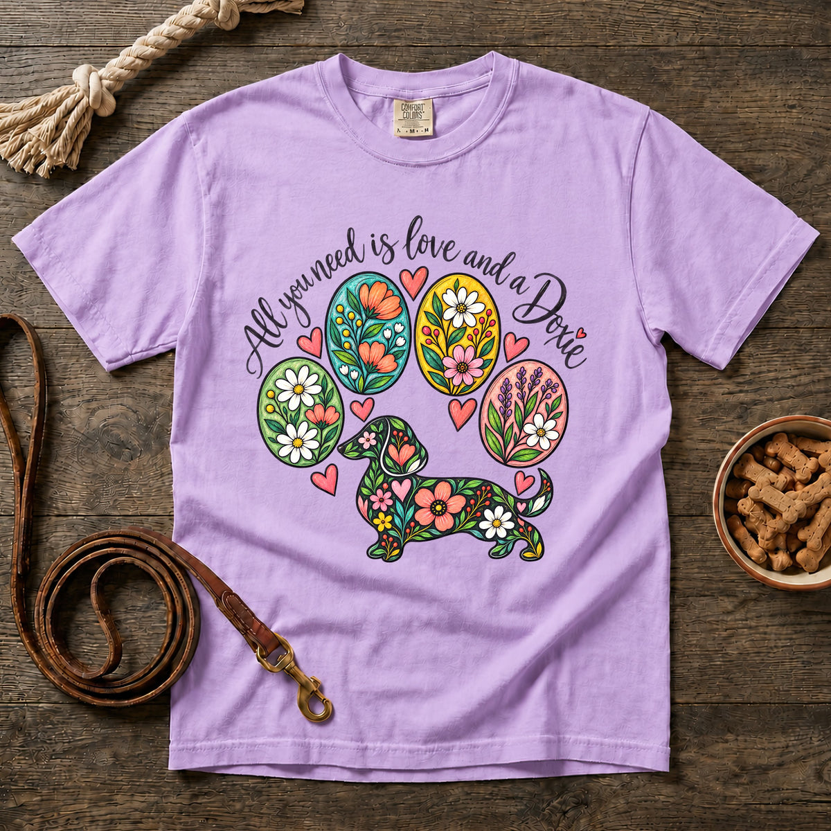 All You Need Is Love and a Doxie T-Shirt