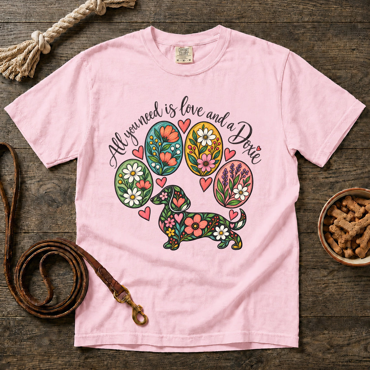 All You Need Is Love and a Doxie T-Shirt