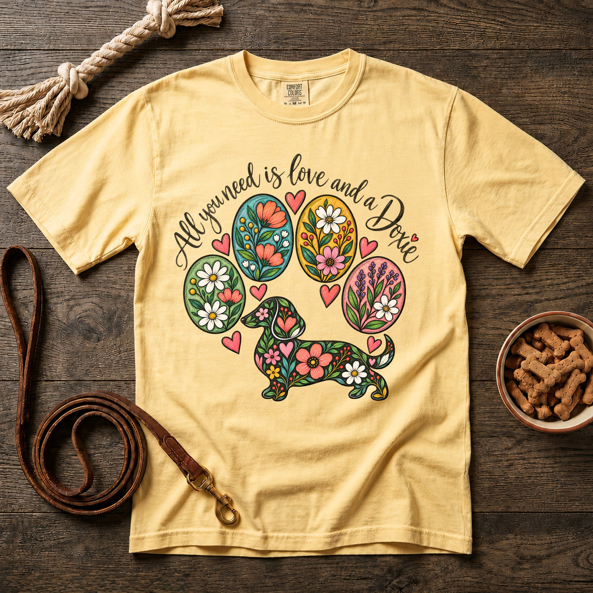 All You Need Is Love and a Doxie T-Shirt