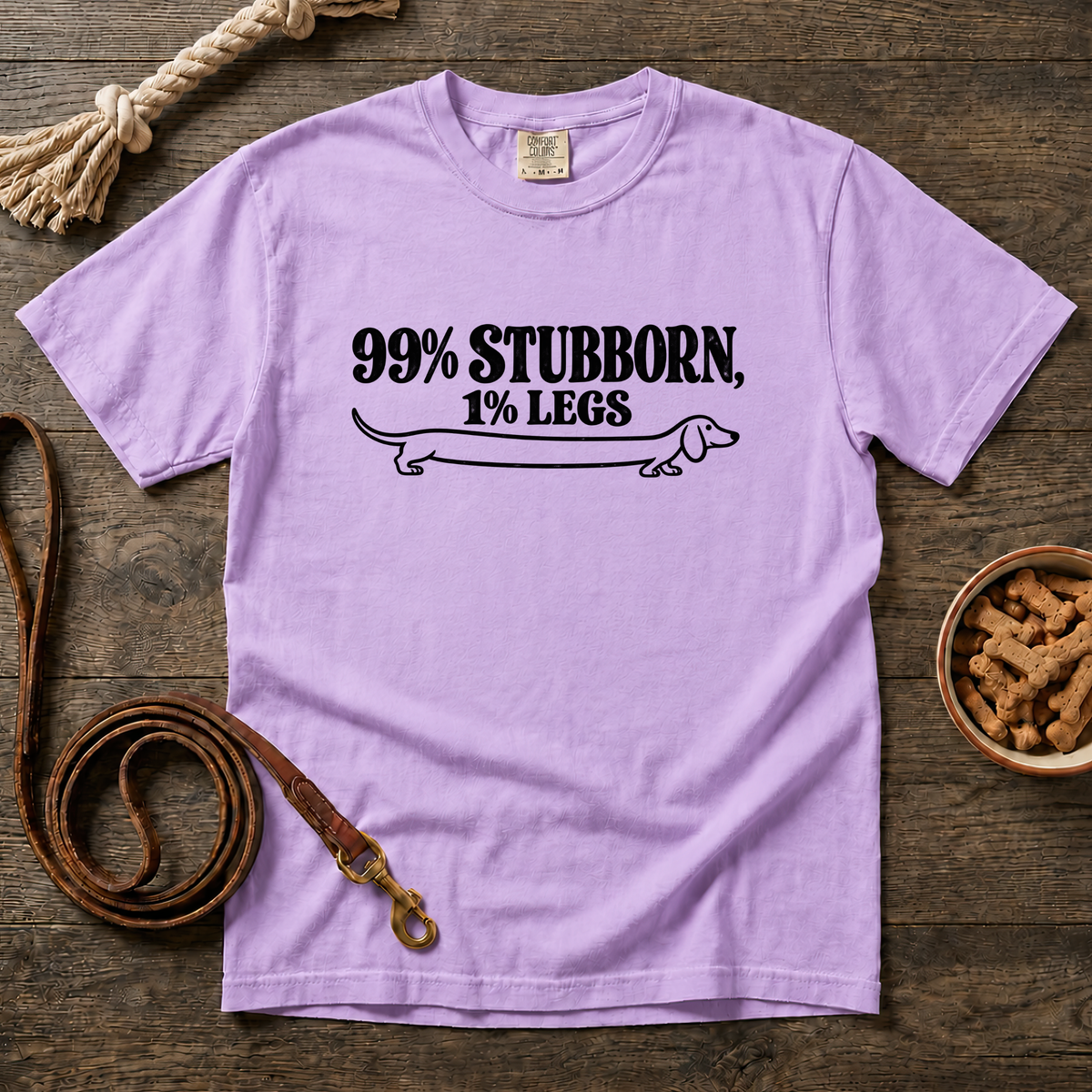 99% Stubborn, 1% Legs T-Shirt