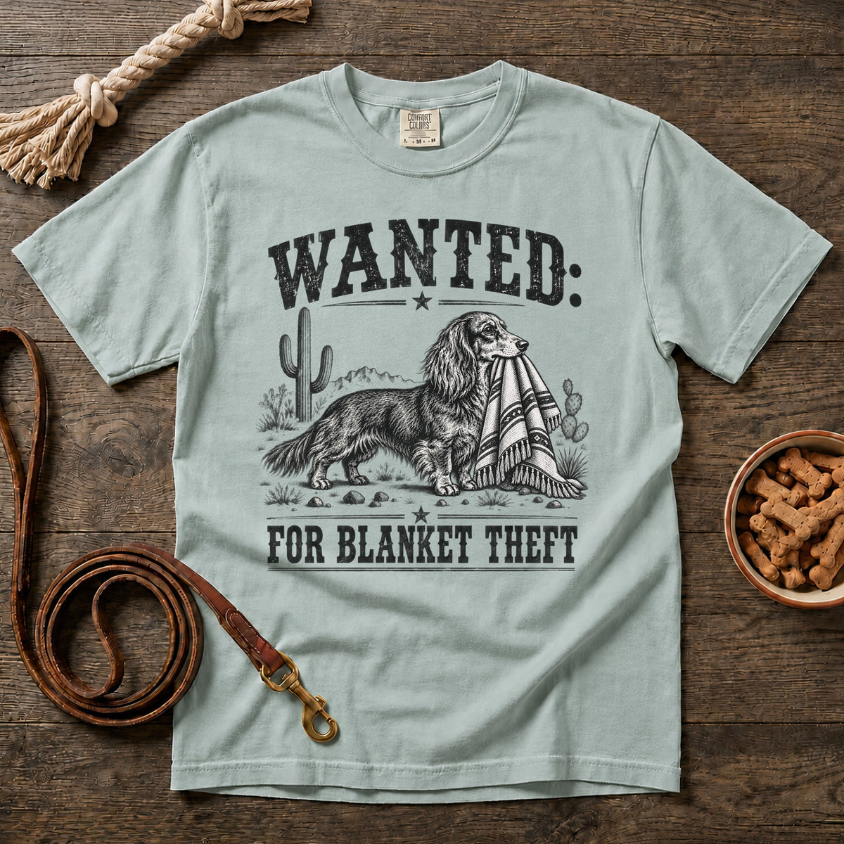Wanted for Blanket Theft T-Shirt