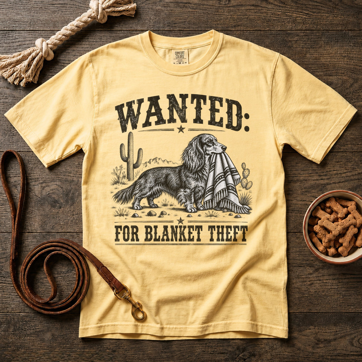 Wanted for Blanket Theft T-Shirt