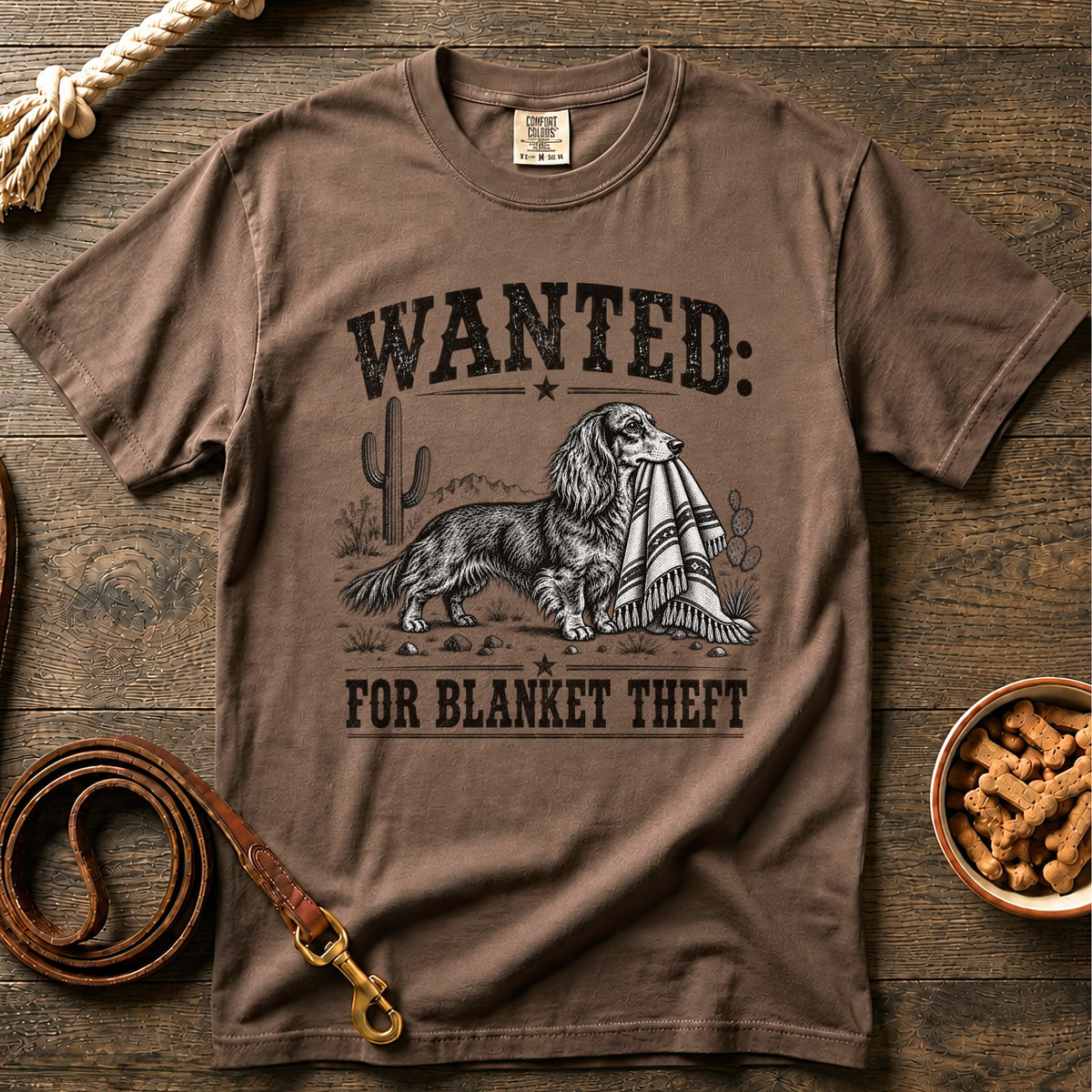 Wanted for Blanket Theft T-Shirt