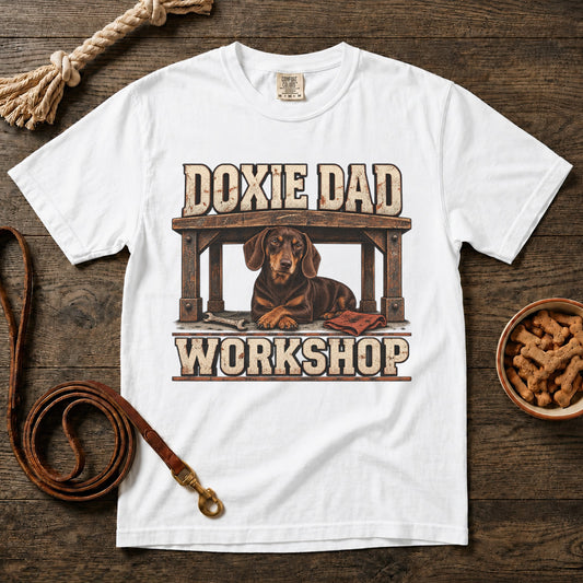 Doxie Dad Workshop T-Shirt
