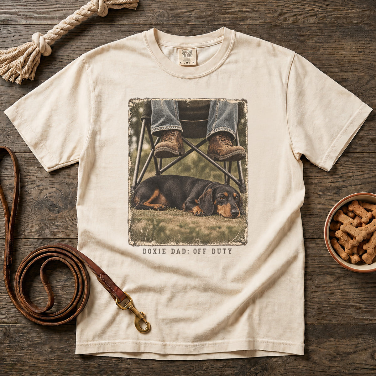 Doxie Dad: Off Duty T-Shirt