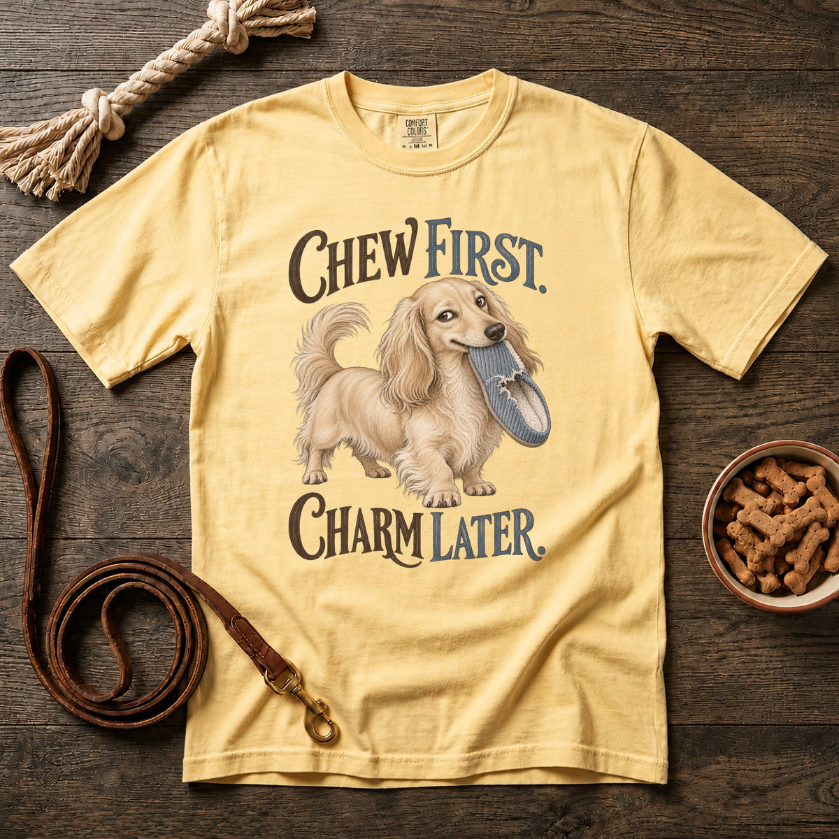 Chew First, Charm Later T-Shirt