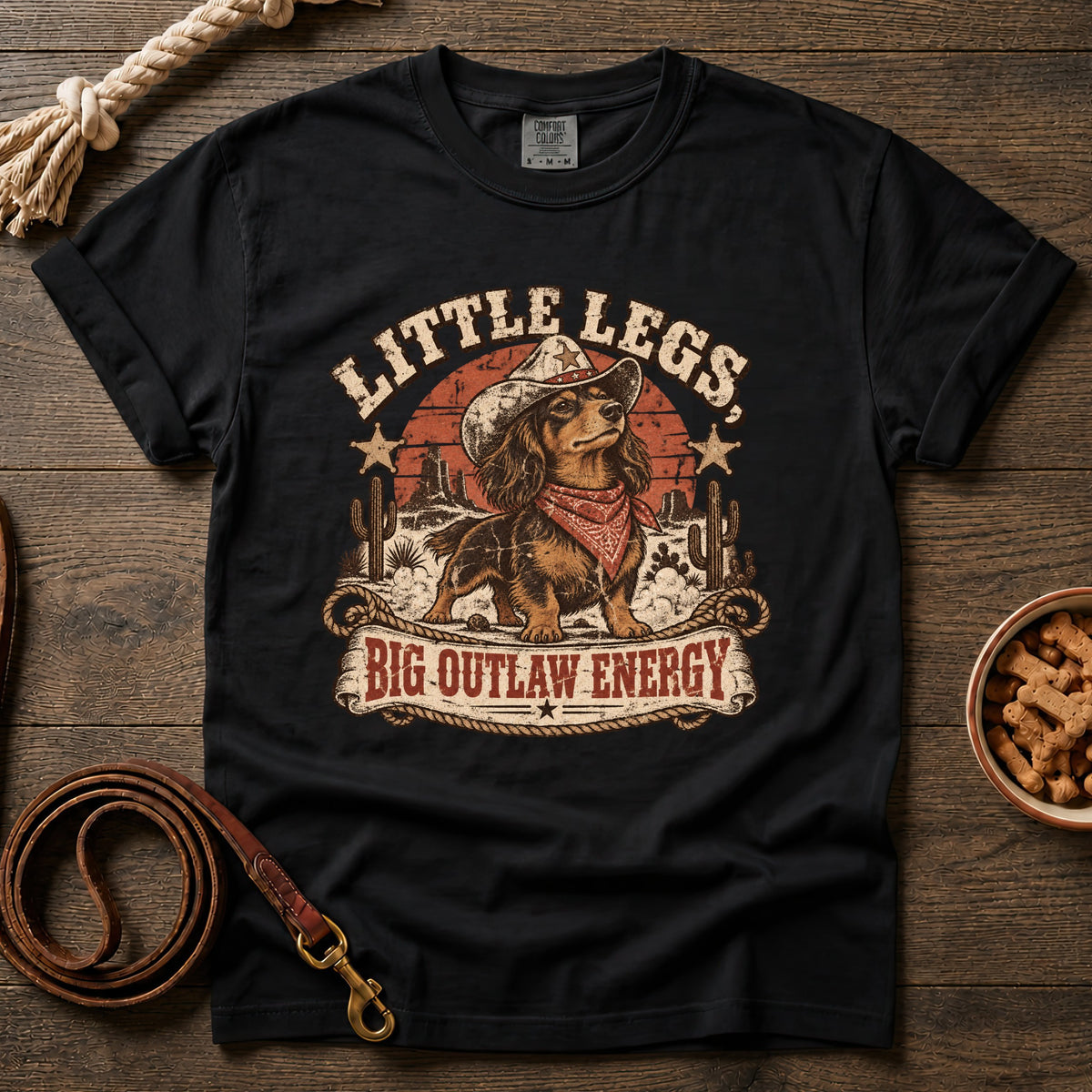Little Legs, Big Outlaw Energy T-Shirt