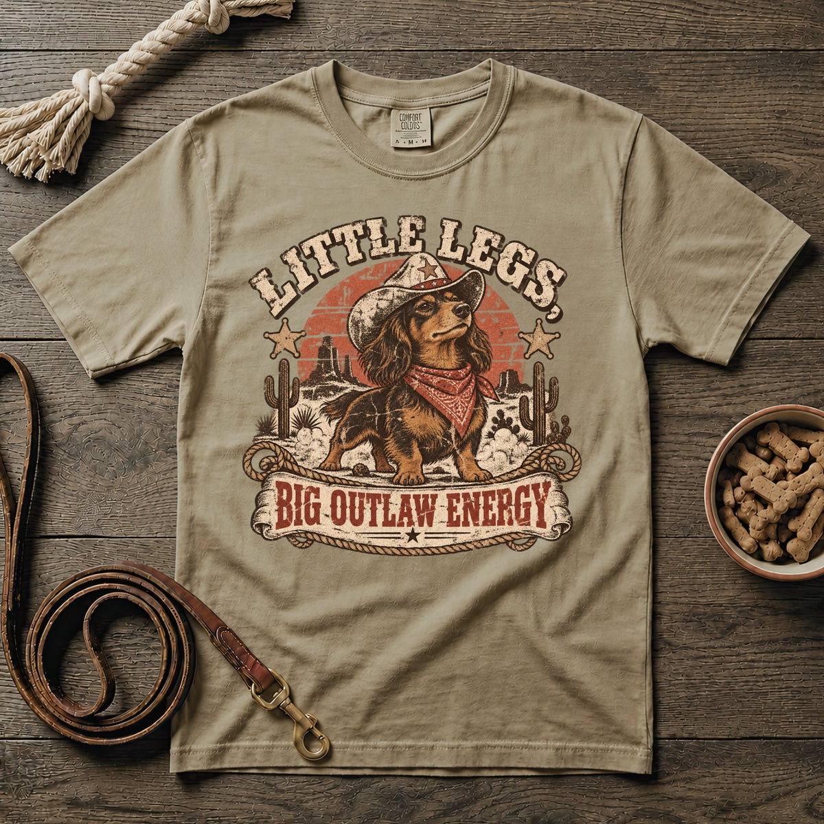 Little Legs, Big Outlaw Energy T-Shirt