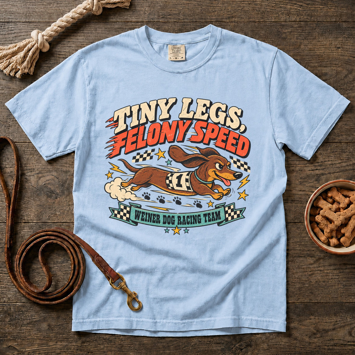 Tiny Legs, Felony Speed T-Shirt
