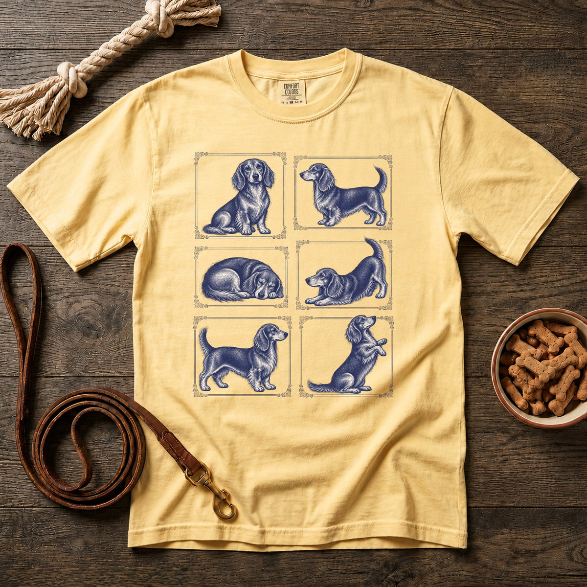 The Many Moods of a Doxie T-Shirt