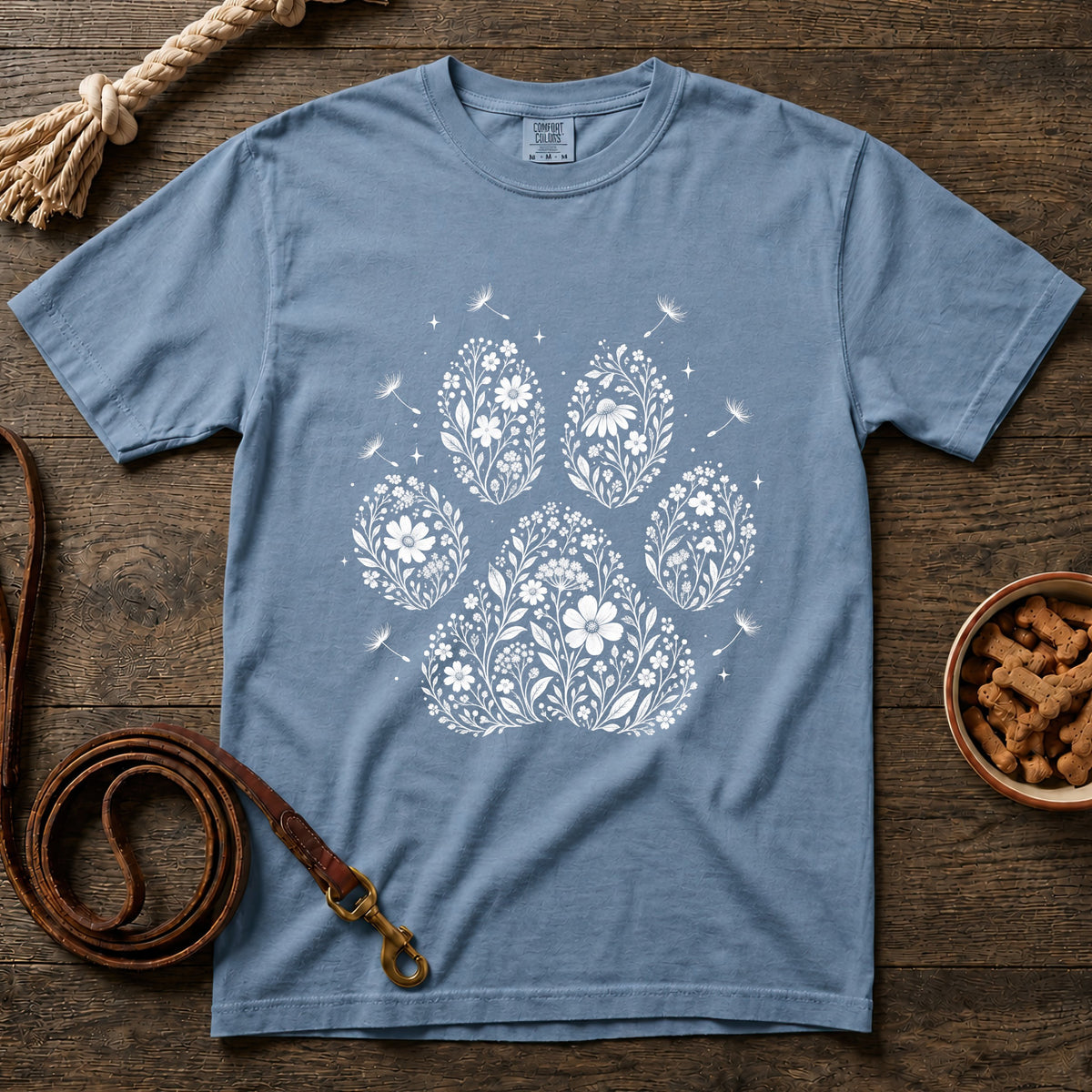 Paws in Full Bloom T-Shirt