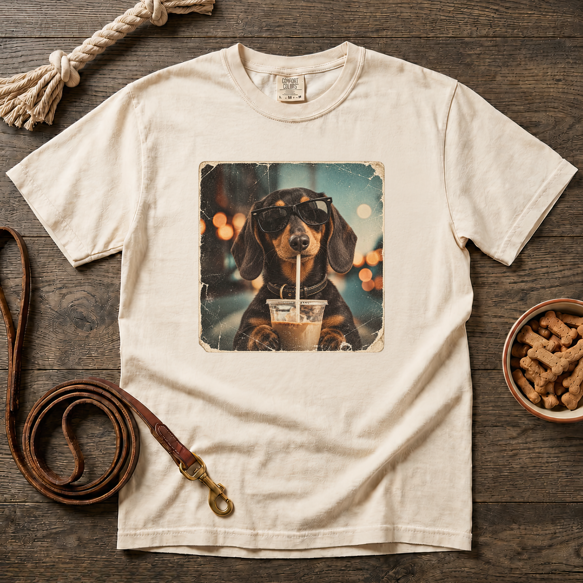 Little Sips, Big Doxie Energy T-Shirt