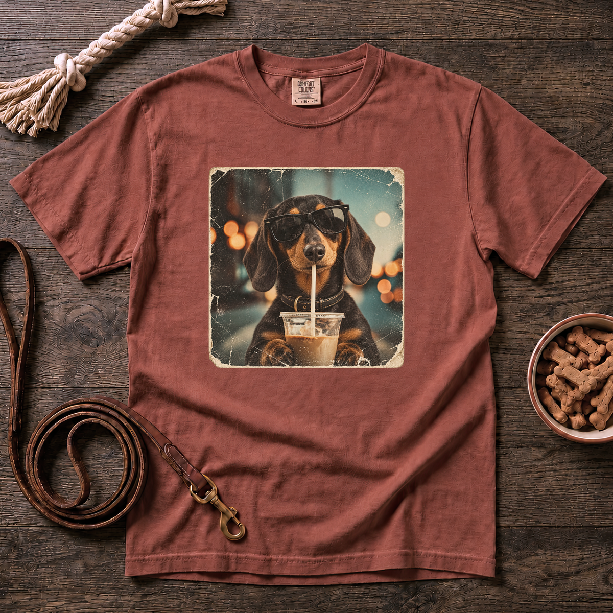 Little Sips, Big Doxie Energy T-Shirt