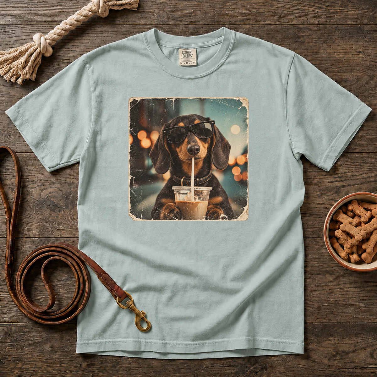 Little Sips, Big Doxie Energy T-Shirt