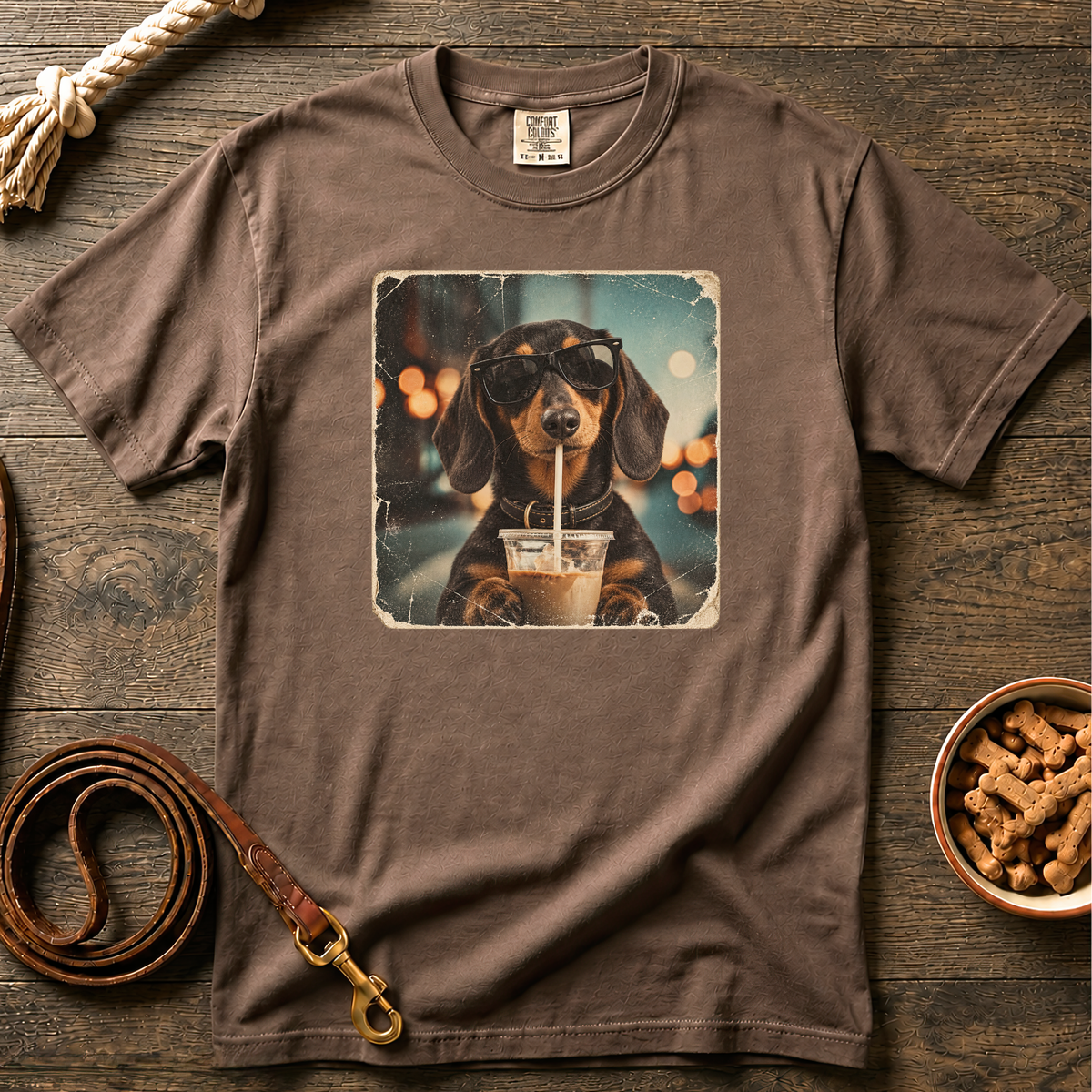 Little Sips, Big Doxie Energy T-Shirt