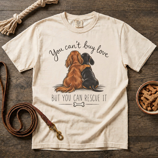 You Can’t Buy Love, But You Can Rescue It T-Shirt