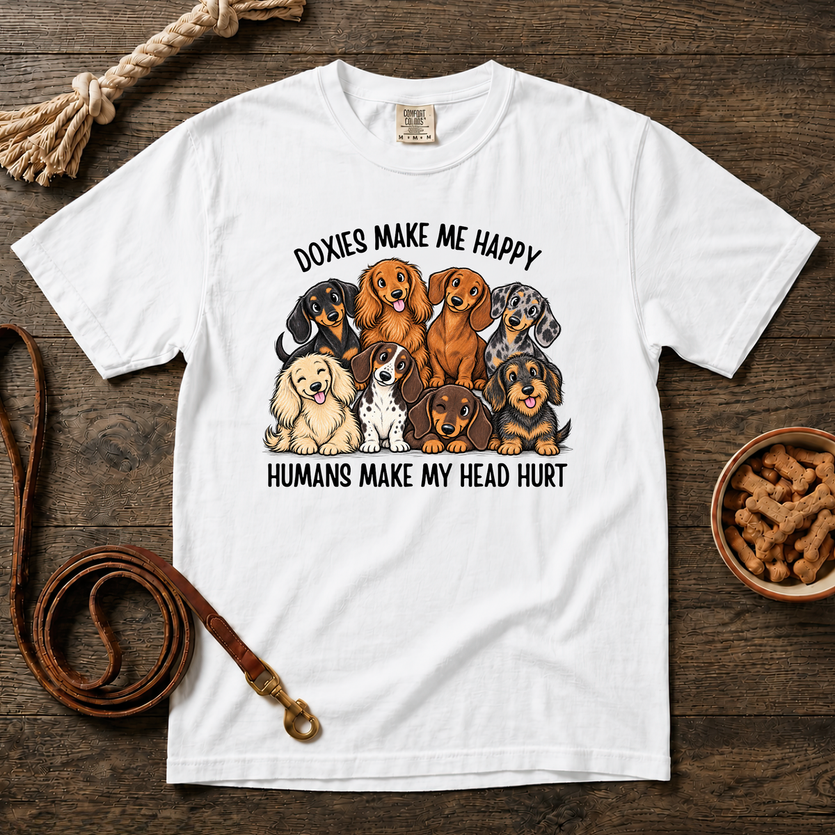 Doxies Make Me Happy T-Shirt