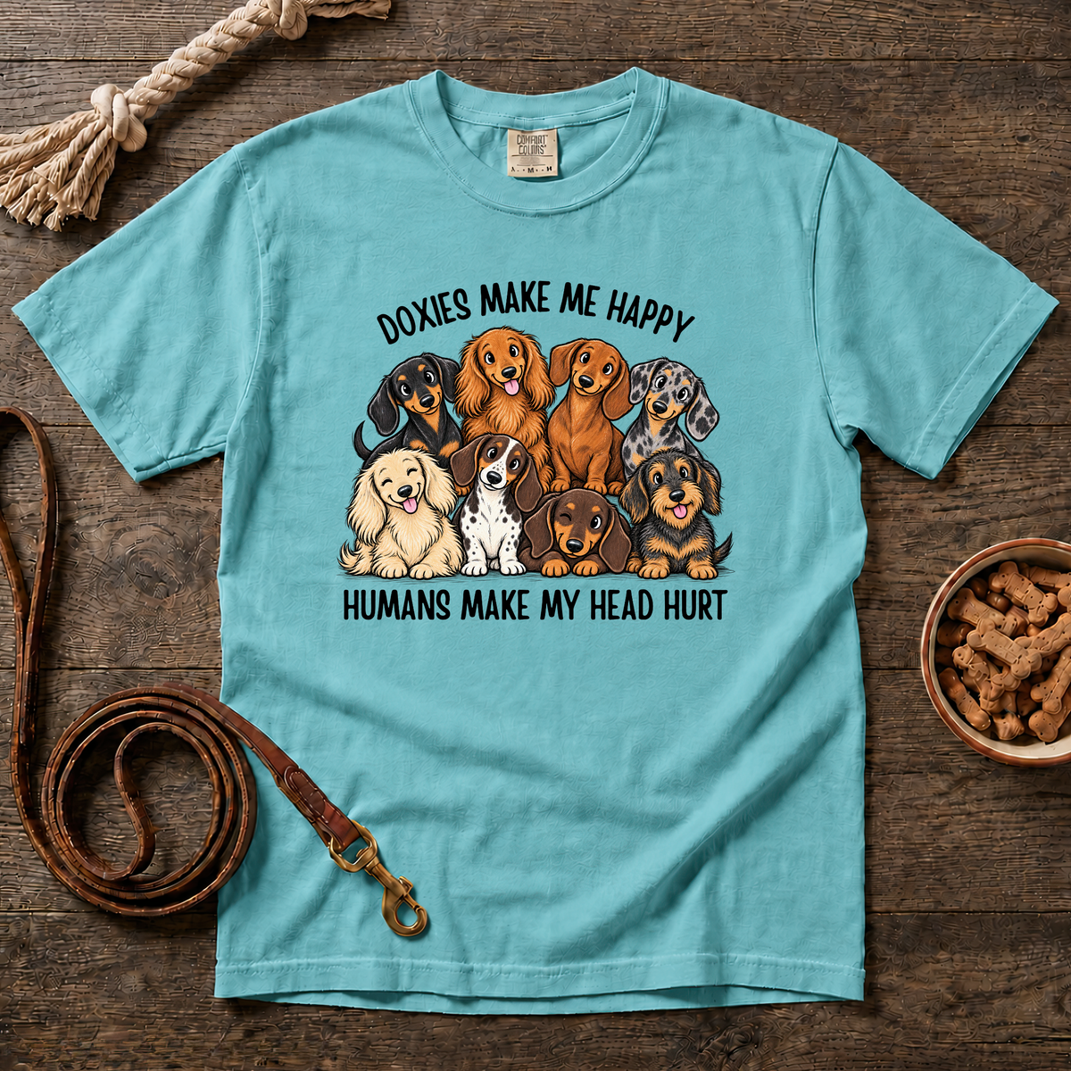 Doxies Make Me Happy T-Shirt