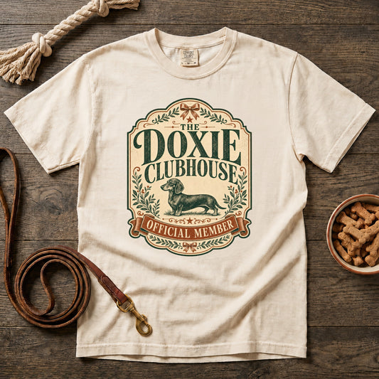 The Doxie Clubhouse Official Member T-Shirt