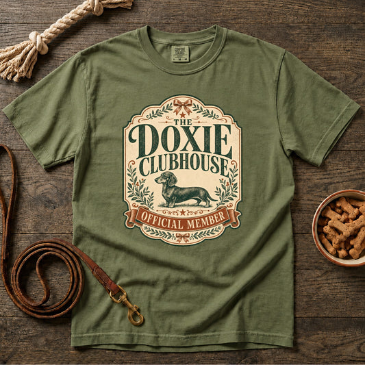 The Doxie Clubhouse Official Member T-Shirt
