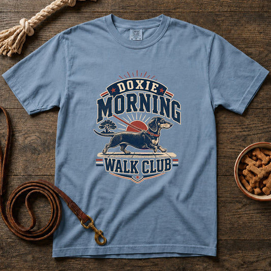 Doxie Morning Walk Club T-Shirt