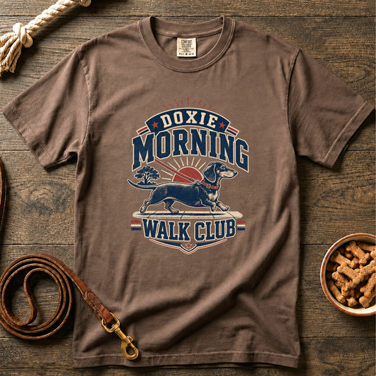 Doxie Morning Walk Club T-Shirt
