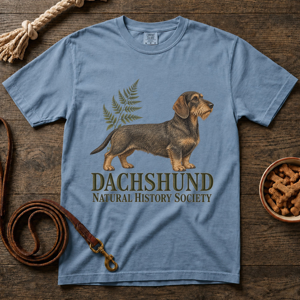 Dachshund Natural History Society Wirehaired T-Shirt