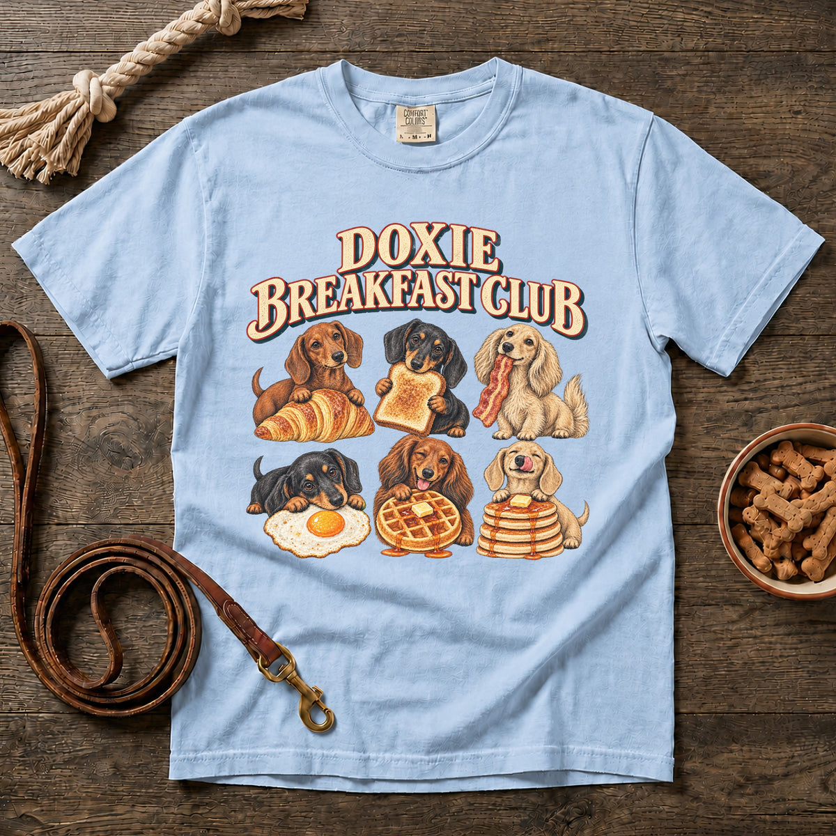 Doxie Breakfast Club T-Shirt