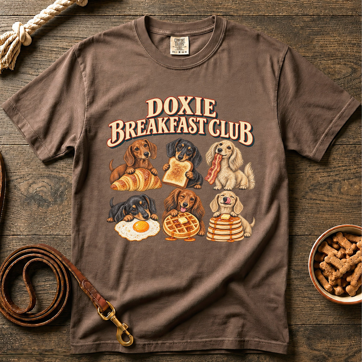 Doxie Breakfast Club T-Shirt