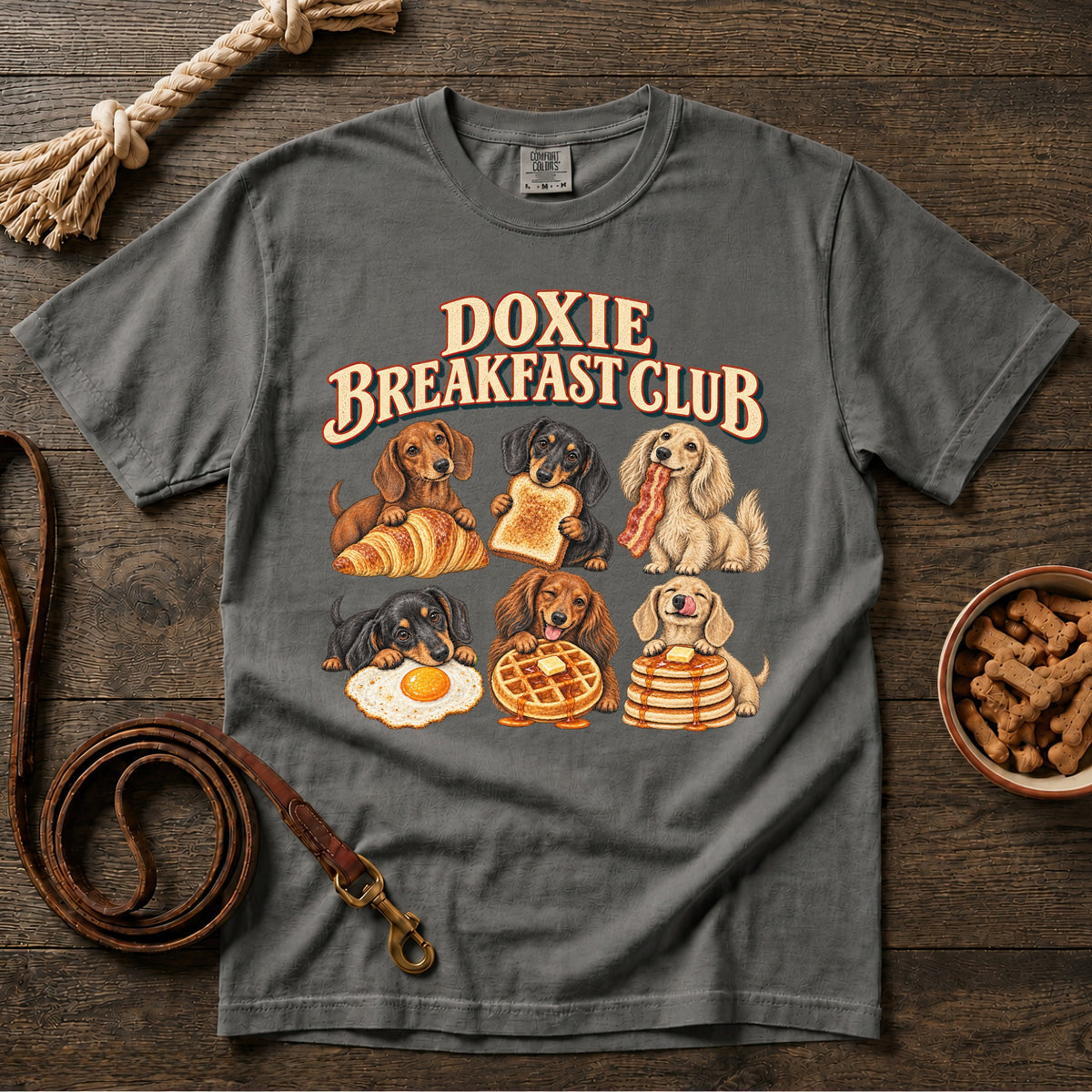 Doxie Breakfast Club T-Shirt