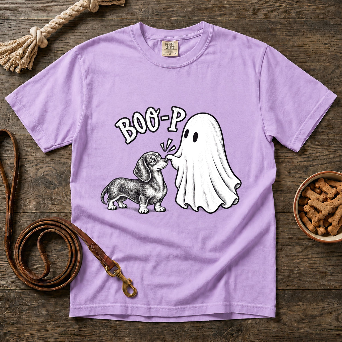 BOO-P Shorthaired Doxie T-Shirt