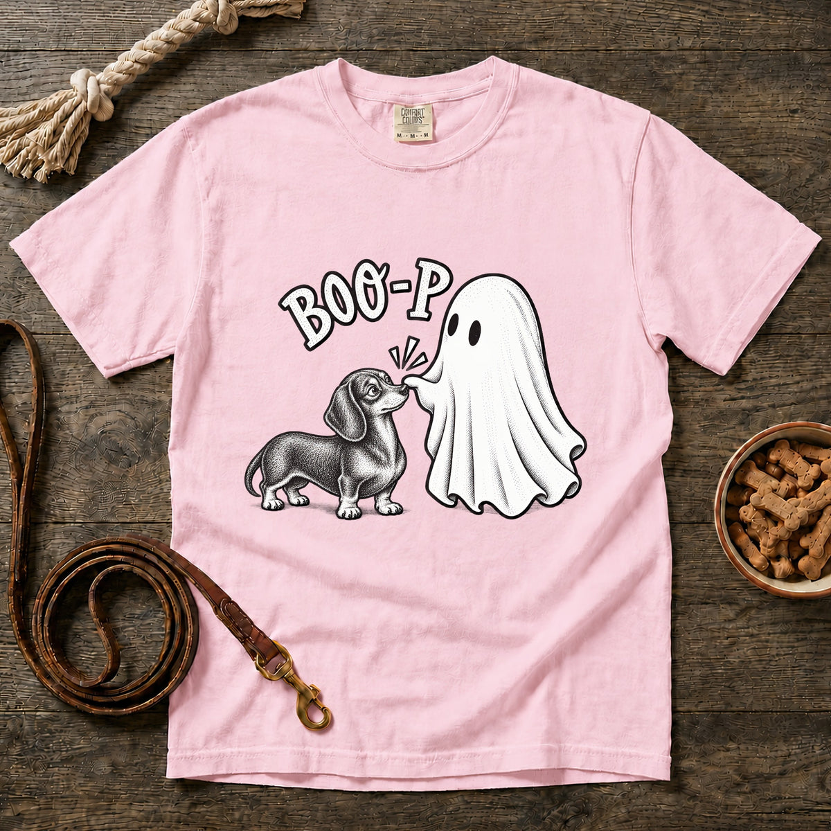 BOO-P Shorthaired Doxie T-Shirt