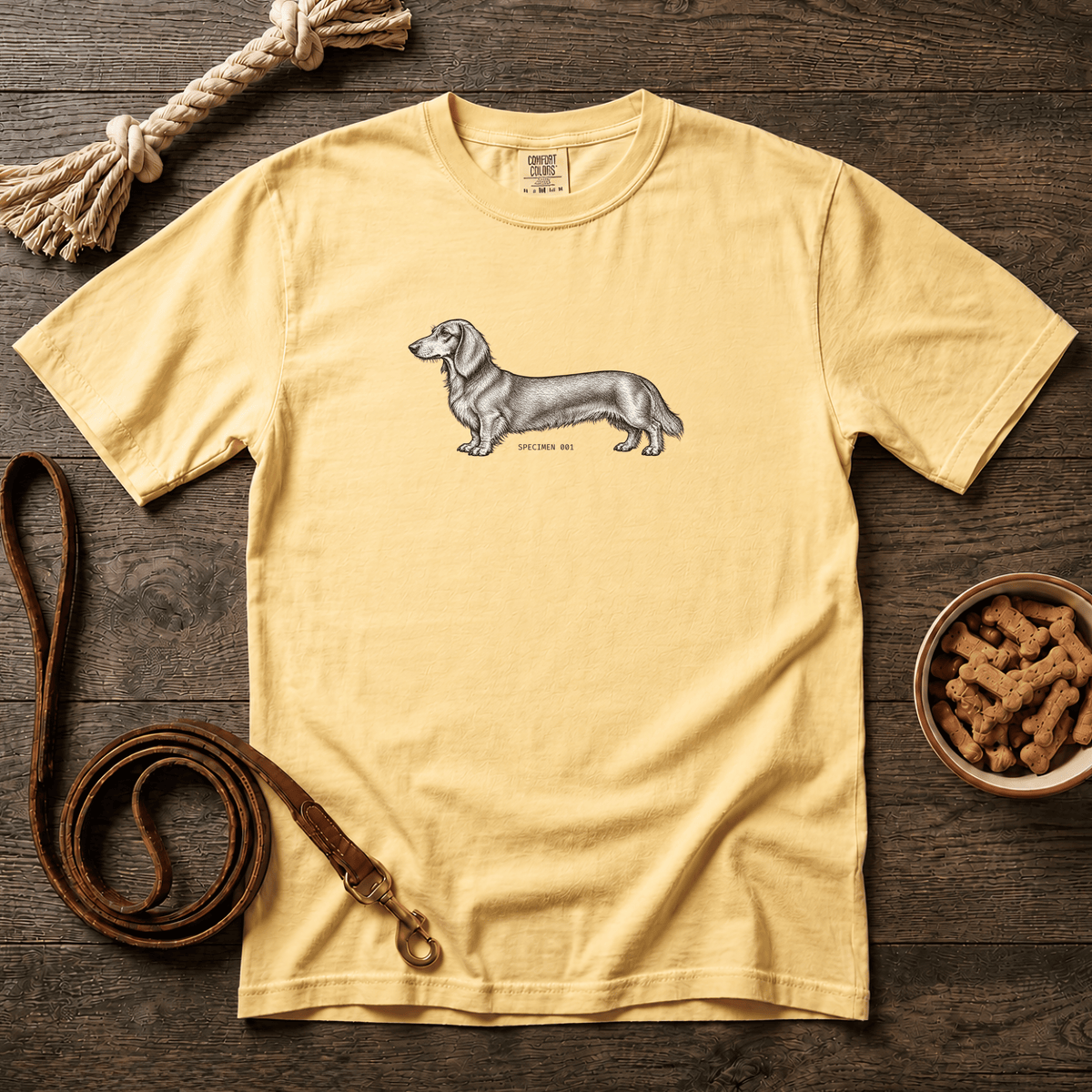 Specimen 101 Longhaired Doxie T-Shirt
