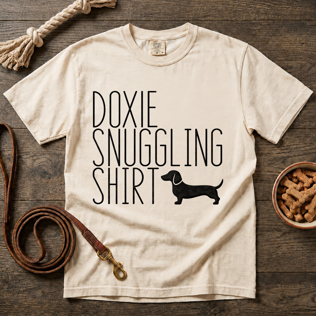 Doxie Snuggling Shirt T-Shirt