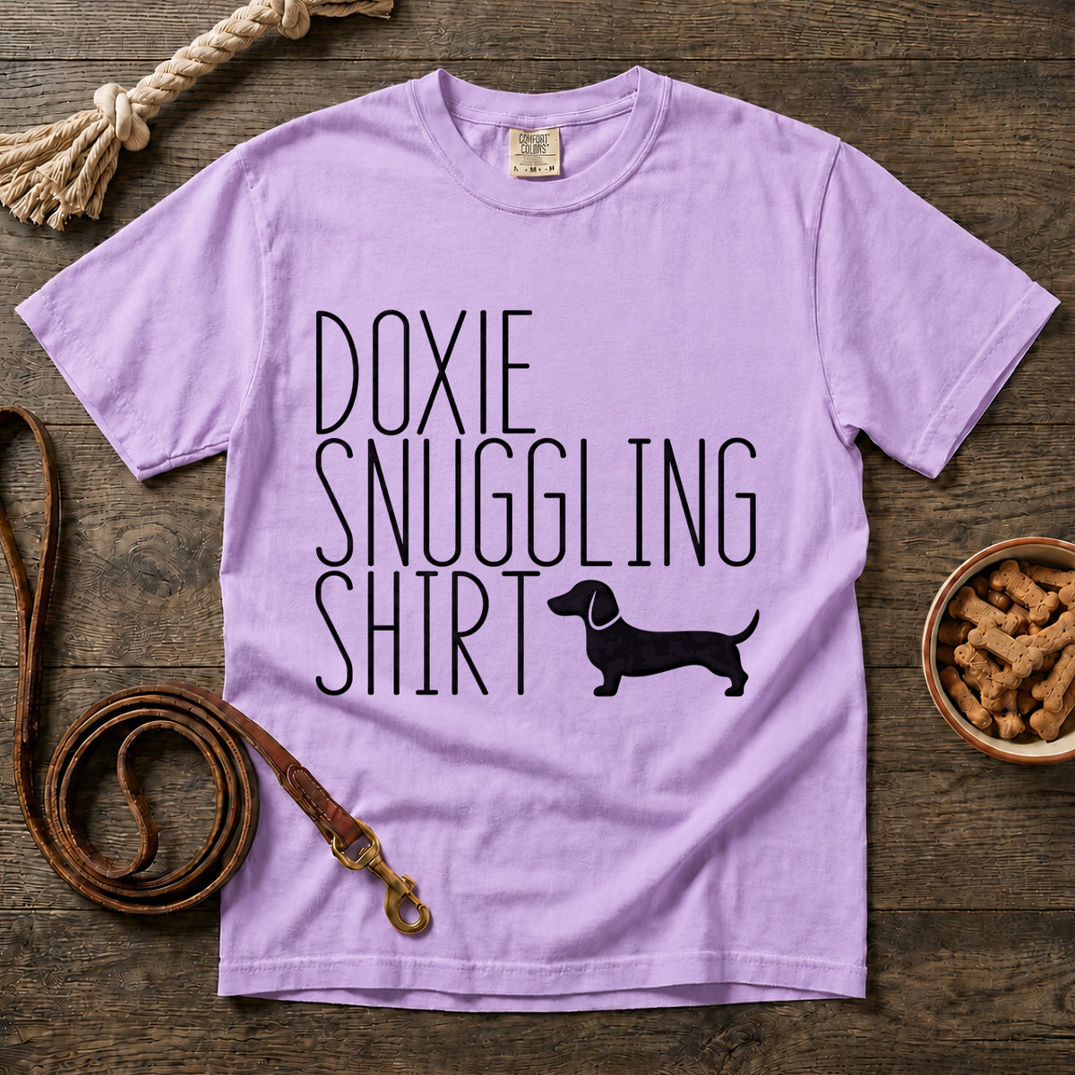 Doxie Snuggling Shirt T-Shirt