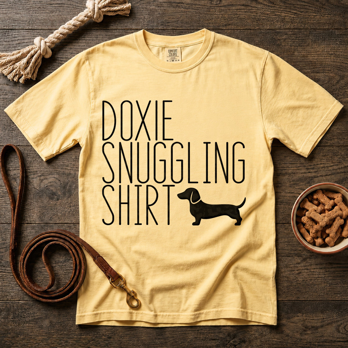 Doxie Snuggling Shirt T-Shirt