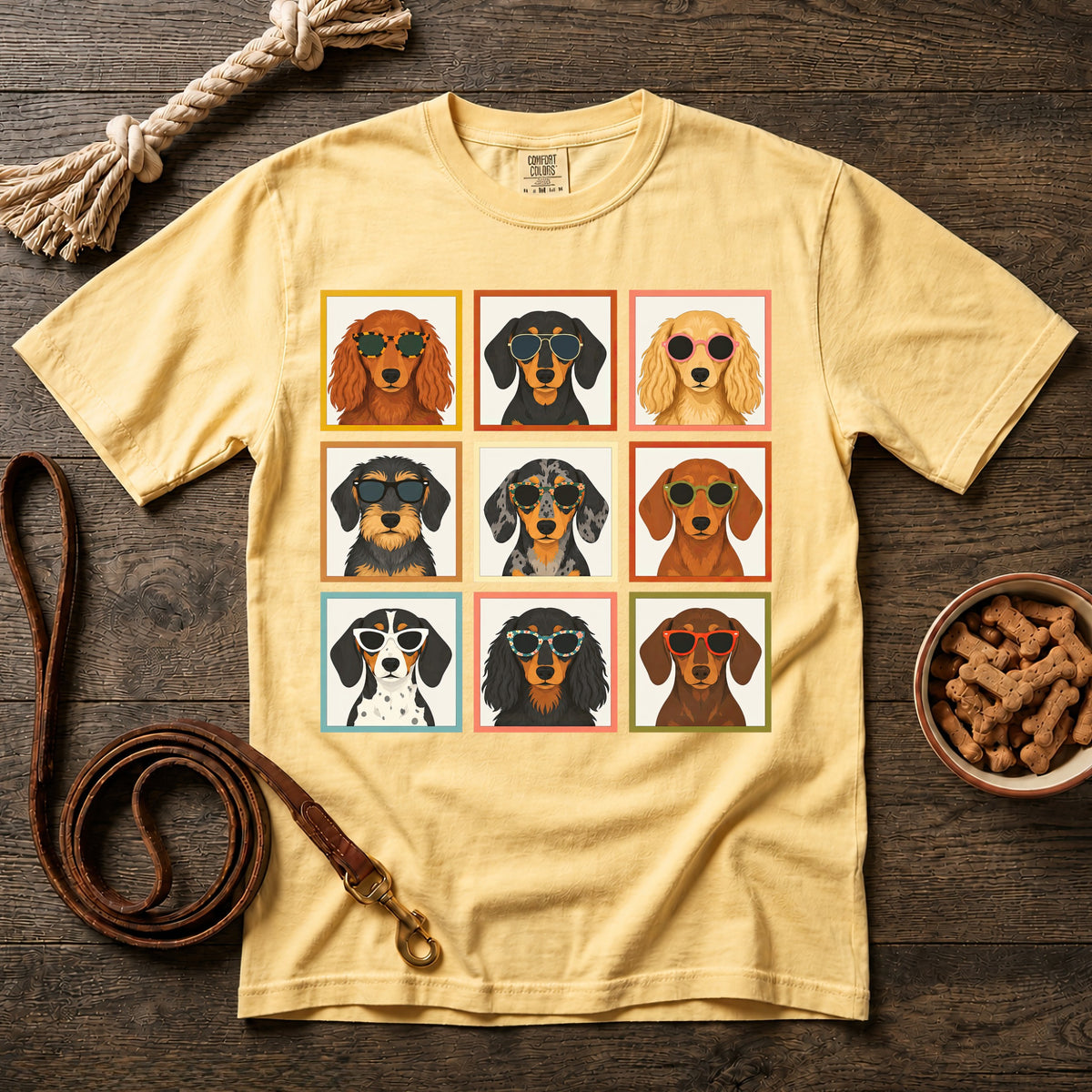 Cool Doxies in Shades T-Shirt
