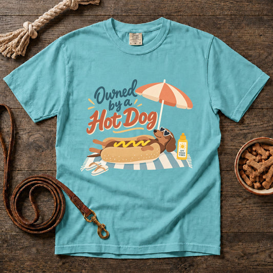 Owned by a Hot Dog T-Shirt