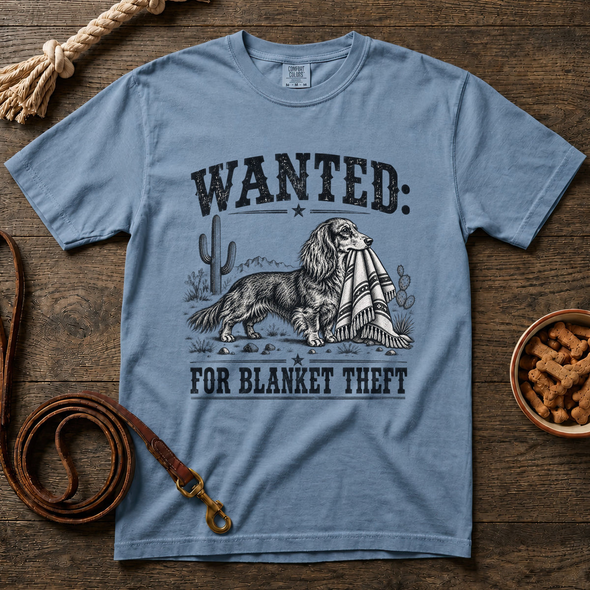 Wanted for Blanket Theft T-Shirt