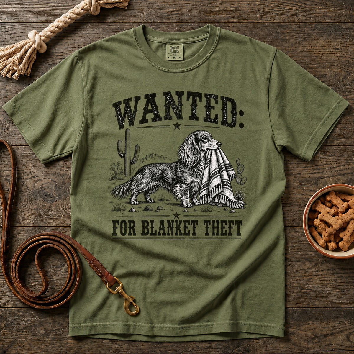 Wanted for Blanket Theft T-Shirt