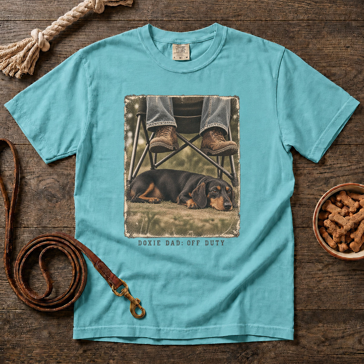 Doxie Dad: Off Duty T-Shirt