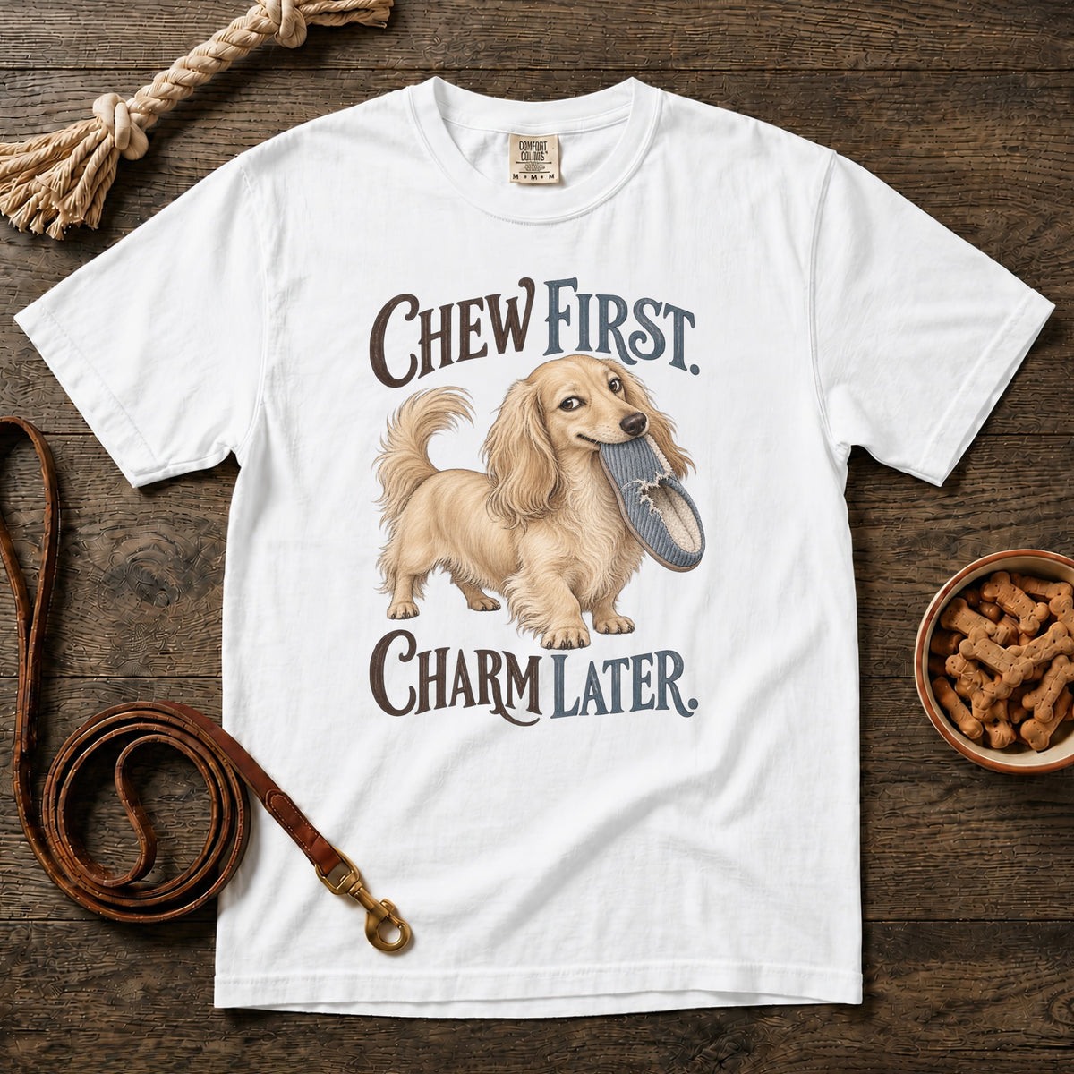 Chew First, Charm Later T-Shirt