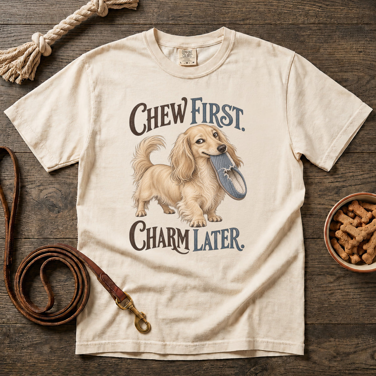 Chew First, Charm Later T-Shirt